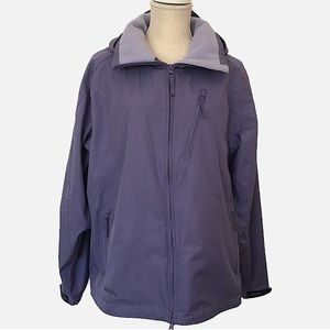 Cabela’s Catalina hooded jacket with fleece lining lavender sz L